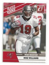 2010 Panini Donruss Rated Rookie Mike Williams Rookie Card 