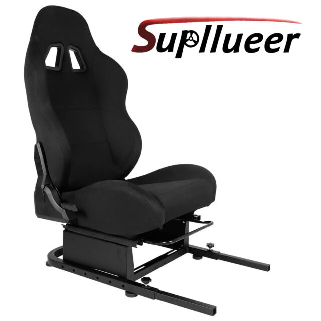 NiTHO Soporte Volante para Logitech G29 G920 G923/Thrustmaster/Fanatec,  Soporte del Volante de Carreras Universal con Pedales, Wheel Stand Plegable