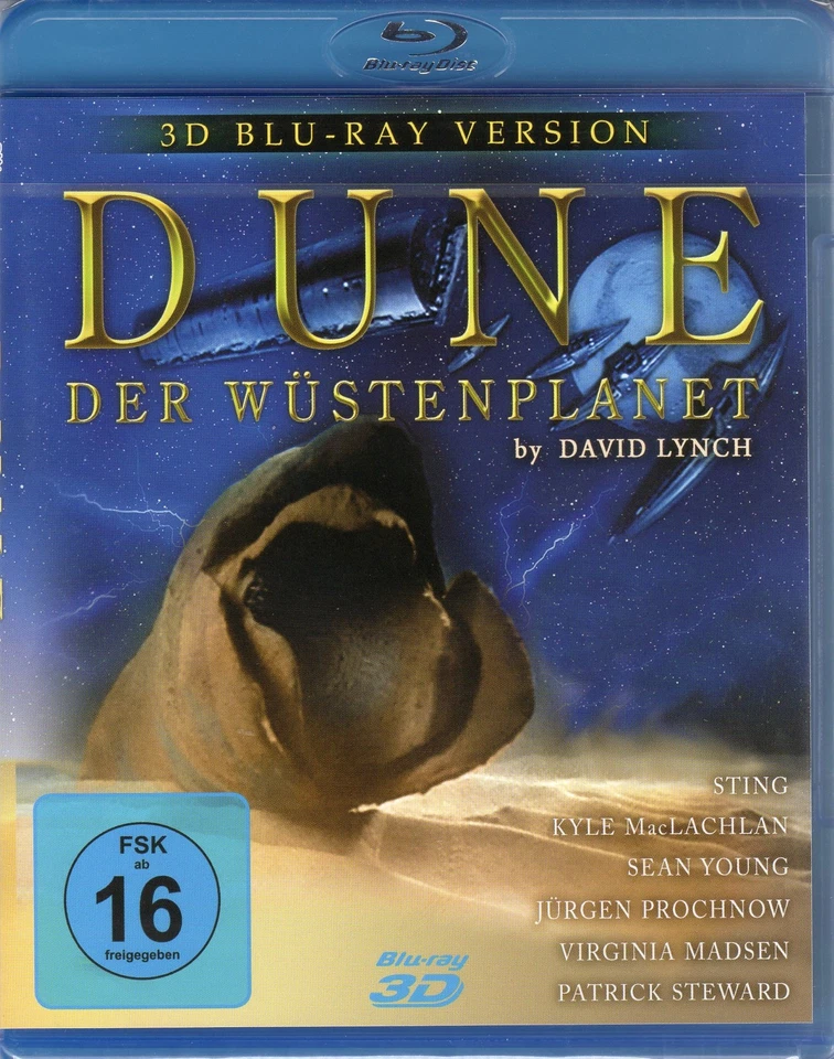 Dune , 2D and 3D Blu-Ray Edition , new and sealed , David Lynch , Sting - Image 1 of 2