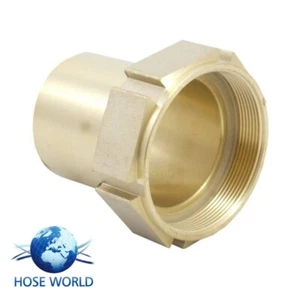 Female Brass BSP Smooth Tails IN BRASS - Picture 1 of 1