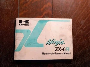 KAWASAKI Zx6 G2 PROPIETARIOS/MANUAL/MANUAL/FOLLETO - Imagen 1 de 2