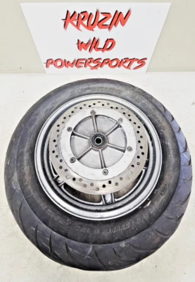 Honda Goldwing GL1500 1995 llanta trasera Mag neumático 16X3,5 rotor de freno Foto 1 de 4