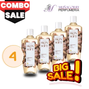 [4 Stück] Avon Skin So Soft Shea Badeöl 16,9 flüssige Unzen 500 ml NEU VERSIEGELT - Bild 1 von 1