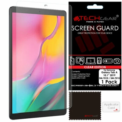 TECHGEAR Screen Protector Cover for Samsung Galaxy Tab A 10.1" 2019 T510 /T515 - Image 1 of 3