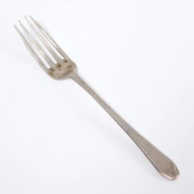 Tenedor de postre para ensalada Diana antiguo del siglo XIX austriaco 6,25" l Foto 1 de 3