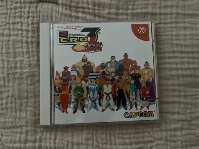 Sega Dreamcast JP Street fighter ZERO 3 - US Seller - Image 1 of 3