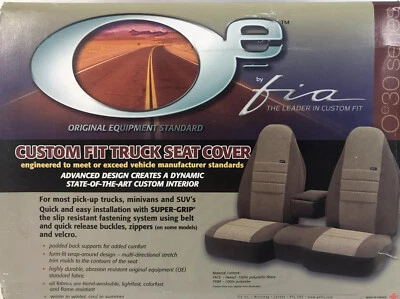 Funda Asiento Delantero Fia Ford F-150 Gris Personalizada Asiento Dividido 40 20 40 Foto 1 de 3