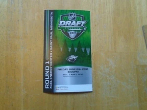 2011 NHL Entry Draft Ticket Hopkins---Landeskog---Kucherov---J. Gaudreau (RIP) - Picture 1 of 3