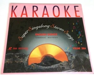 KARAOKE Singalong 2804 NEW Sealed LaserDisc Lennon McCartney Michael Jackson - Picture 1 of 2