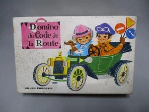Ai514 FERNAND NATHAN DOMINO DU CODE DE LA ROAD KOMPLETT - Bild 1 von 3