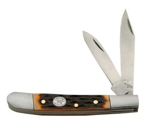 2.75" Folding 2 Blade Jack Pen Pocket Knife - Beautiful Bone Handles - NEW - Picture 1 of 1