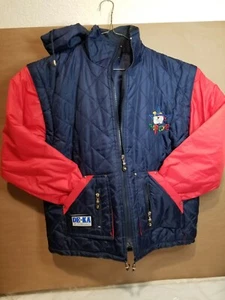 DE-KA BY FUMICIANO POPEYE BLACK  & RED HOODIE Women Jacket Size XL. - Picture 1 of 8