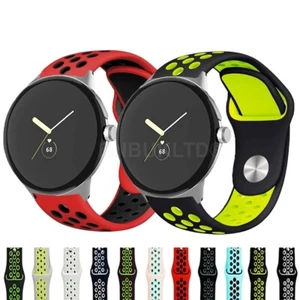Correa de reloj de silicona transpirable para Google Pixel Watch 1 2 3 41 mm 45 mm - Imagen 1 de 25