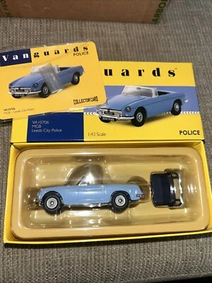 Corgi Vanguards VA10706 MGB Leeds City Police Ltd Edition of 1501 NEW 1.43 - Image 1 of 4