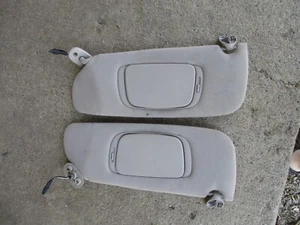 2002 Concorde 300M OEM PAIR Left Right Sun Visor Shade Mirror Sunvisor 02 03 04 - Picture 1 of 6