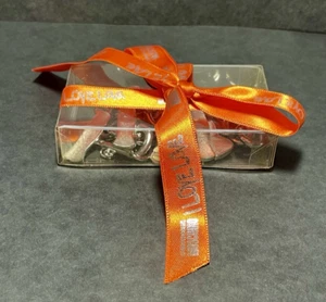 Moschino Charm Bracelet Chunky Chain Heart Ribbon Bear Perfume NIB - Picture 1 of 7