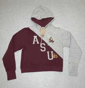 Arizona State University Sun Devils Polyester Hoodie Sweatshirt Women’s Medium - Picture 1 of 9