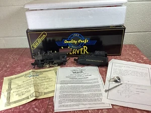 WEAVER "GOLD EDITION" ALL BRASS PRR A-5 0-4-0 Locomotive Pennsylvania Railroad - Picture 1 of 20
