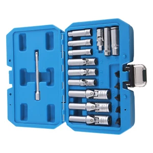 Juego de enchufes incandescentes de acero CRV para kit de herramientas profesionales GM Opel VAG 8-12 mm - Imagen 1 de 12
