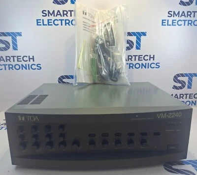 TOA System VM-2240 ER Management Amplifier ER Version - Image 1 of 4