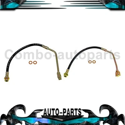 Front Left & Right Brake Hydraulic Hose for 1999 2000 Cadillac Escalade - Image 1 of 4