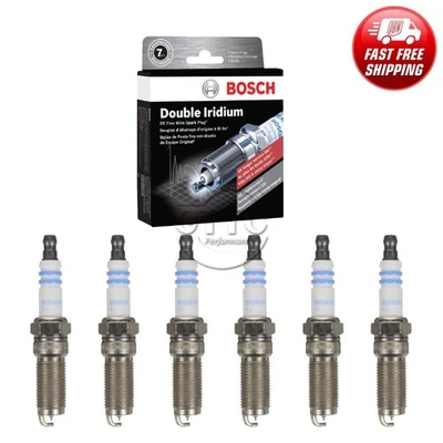 Bujía doble de iridio BOSCH genuina 6 piezas para Expedition Flex Taurus/MKS MKT Foto 1 de 4