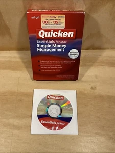 Quicken Essentials 2010 Intuit's Personal Finance Software for Mac Disc Only - Picture 1 of 6