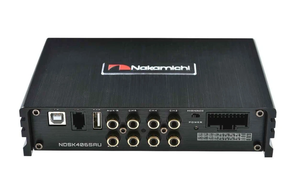Procesador de señal digital de 6 canales Nakamichi NDSK4065AU con amplificador incorporado Foto 1 de 4