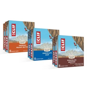 CLIF BAR - Variety Pack - 3 Flavors - Made with Organic Oats - Energy Bars - ... - Picture 1 of 9