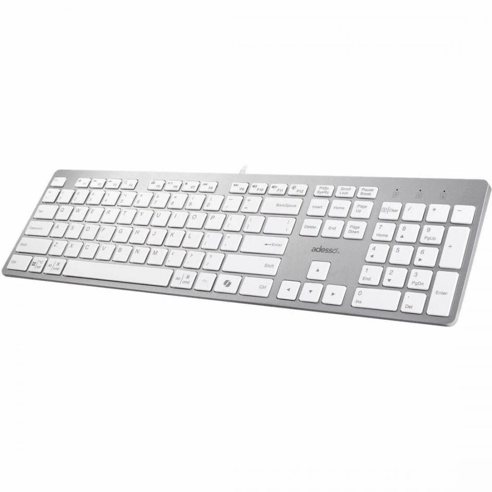 Adesso AKB730UW EasyTouch 730UW USB-C Multi OS Scissor Switch Keyboard - Image 1 of 4