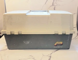 Plano 8606 Tackle Box 2 Sided 6 Trays Accordion Locking Fishing Storage Vintage - Picture 1 of 10