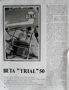ANNI 70 MOTO BETA TRIAL - Imagen 1 de 1
