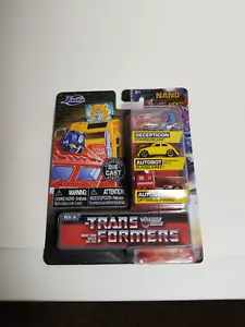 Paquete de 3 Jada Transformers Nano Hollywood Rides Optimus Prime Bumbble Bee - Imagen 1 de 1