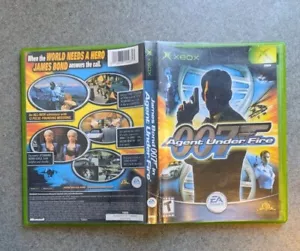 JAMES BOND 007 AGENT UNDER FIRE MICROSOFT XBOX VIDEO GAME NO MANUAL - Picture 1 of 5