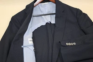#343 Chaqueta Blazer ARMANI COLLEZIONI Poliéster Dos Botones Talla 44 R - Imagen 1 de 6