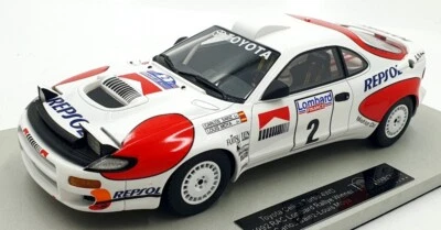 Top Marques 1/18 Scale TOP34B - Toyota Celica Turbo RAC Winner 1992 - Photo 1/4