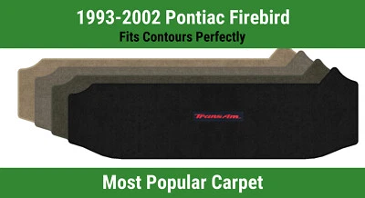 Alfombrilla de cubierta pequeña Lloyd Ultimat para Pontiac Firebird '93-02 con transmisión automática roja negra Foto 1 de 4
