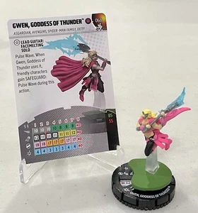 Gwen Goddess of Thunder 068 Spider-Man Beyond Amazing Marvel HeroClix Chase - Bild 1 von 1