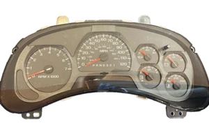 02-09 Chevrolet Trailblazer Speedometer Instrument Cluster Gauge 15945375 OEM - Picture 1 of 5