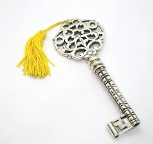 Chiave in Argento 925 - Masini Collezione Clavis Nascita - Foto 1 di 2