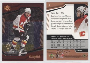 2000-01 Upper Deck Black Diamond Valeri Bure #8