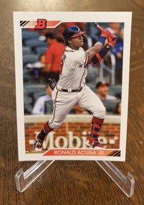 2020 Bowman Heritage Ronald Acuna Jr #27 Atlanta Braves