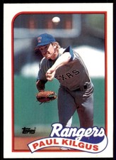 1989 Topps Paul Kilgus Baseball Cards #276
