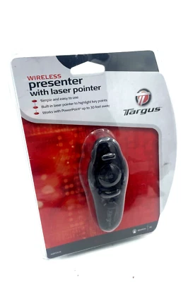 Targus Wireless Presenter Laser Pointer Remote AMP03US New in OEM Packaging - Image 1 of 2