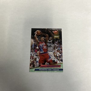 1992-93 Fleer Ultra Basketball Clarence Weatherspoon RC #335 Philadelphia 76ers
