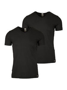 Olaf Benz - RED1601 - T-Shirt für Herren - V-Halsausschnitt - Doppelpack