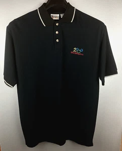 Polo de golf Disney World 2000 Y2K Mickey Mouse para hombre M bordado INDIA - Imagen 1 de 12