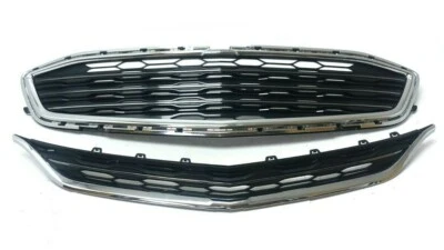 2016-2018 Chevrolet Malibu Front Grille Black With Chrome Surround 84188546 OEM  - Image 1 of 4