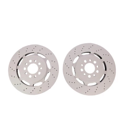 For 2017-2022 Alfa Romeo Giulia Stelvio Quadrifoglio rear brake rotors - Image 1 of 4