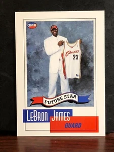 LeBron James (ROOKIE) 2003 OMR Future Star Card Cleveland Cavs GEM MINT - Picture 1 of 2